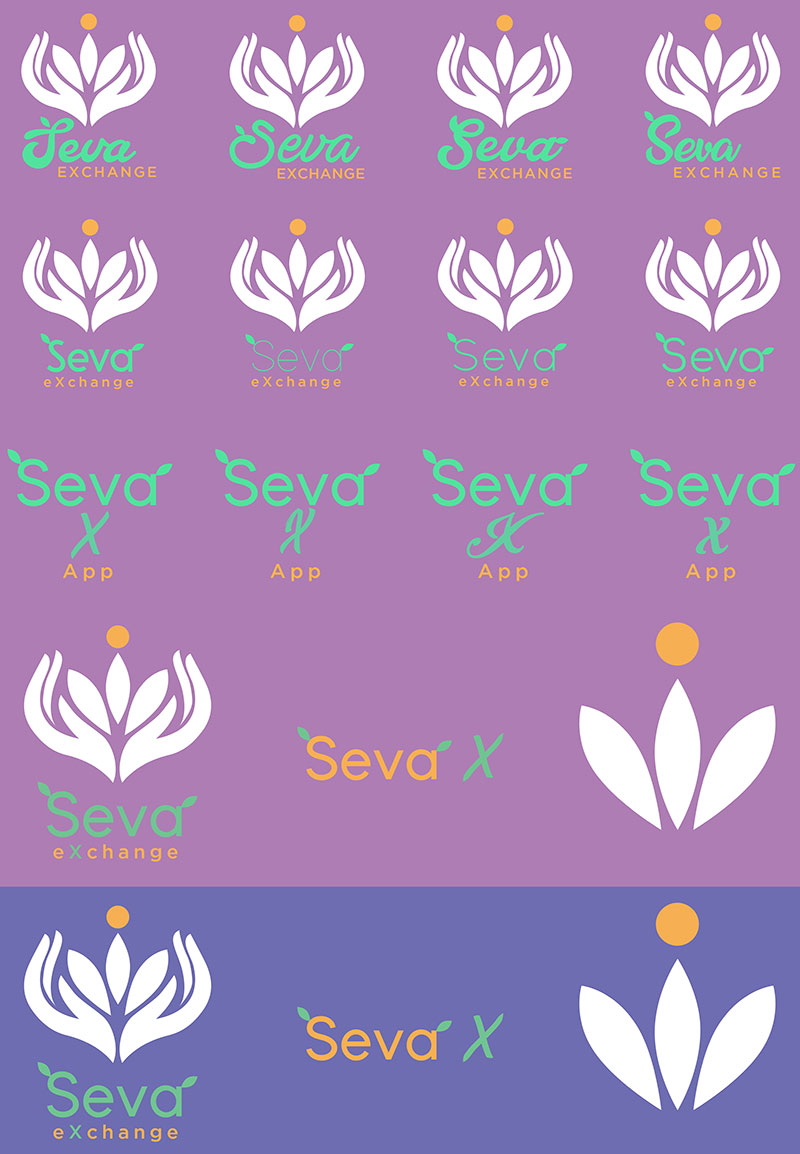 Seva Exchange - Logos