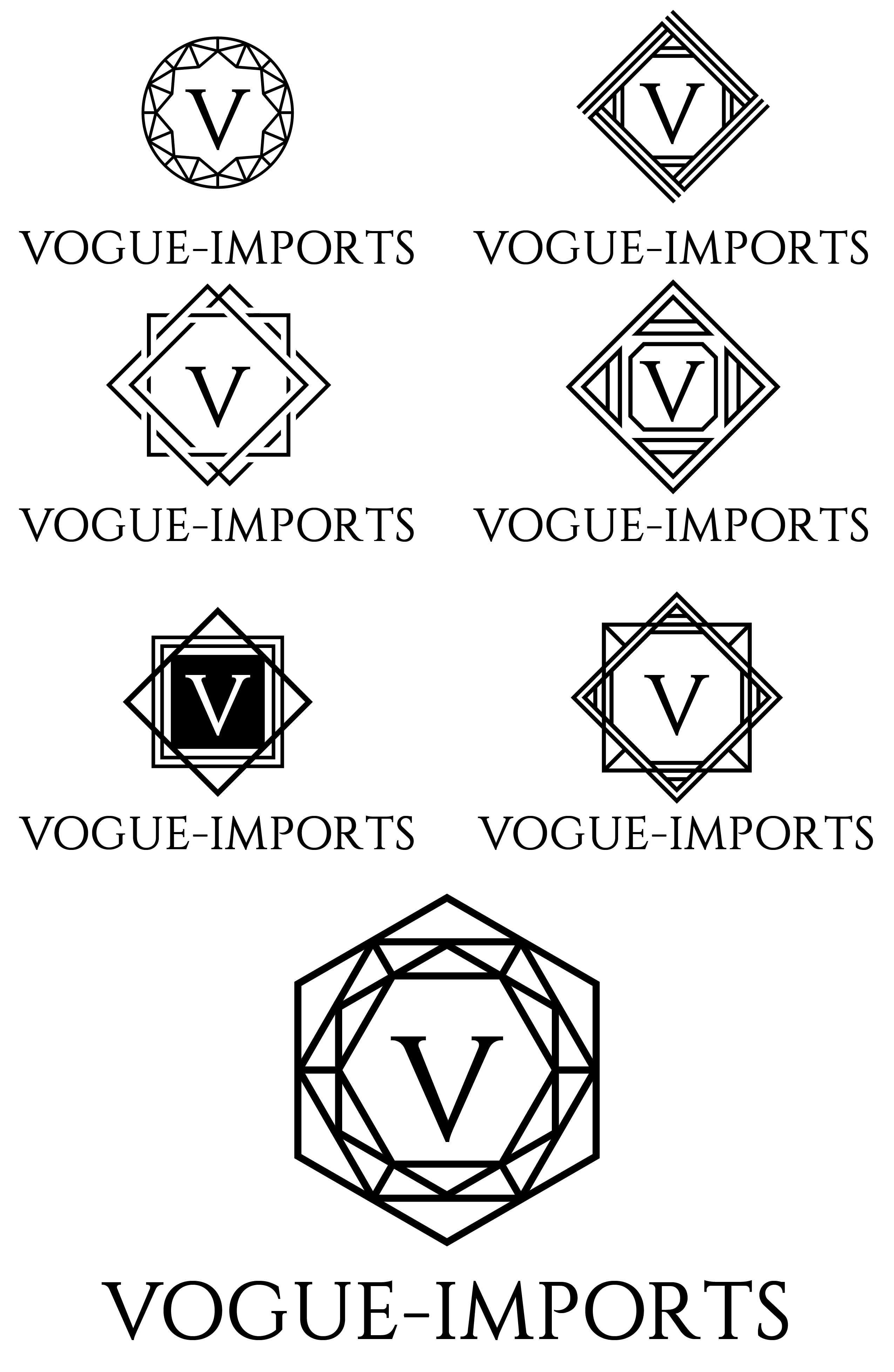 Vogue Imports - Logos