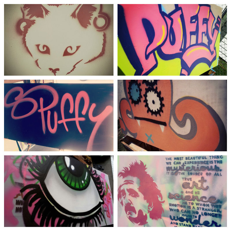 Experimenting with Graffiti Art - Part #2